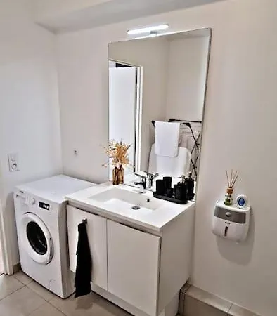 Loft Climatise Parking Gratuit 5min Gare 아파트 *